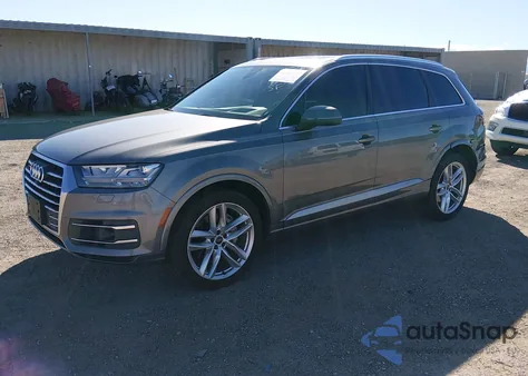 2018 Audi Q7 3.0T Premium from USA, damaged, VIN WA1VAAF79JD011287